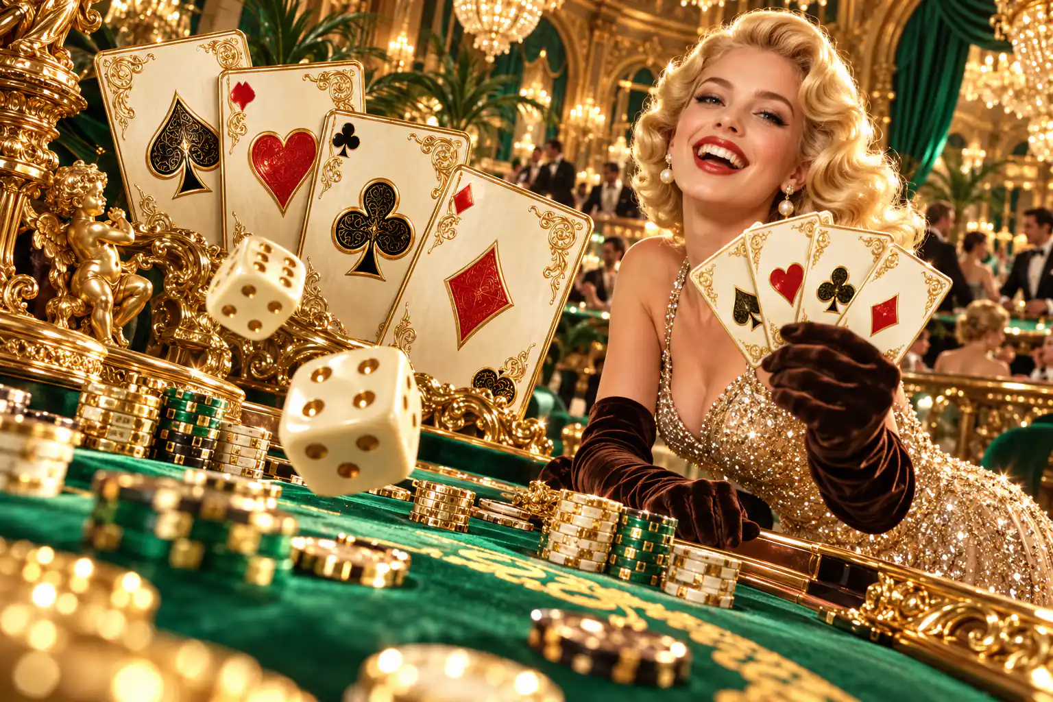 Spielelobby von Realz Casino mit Slots, Live-Tischen und Jackpots